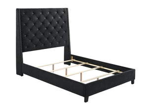 Chantilly - California King Upholstered Bed - Black