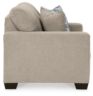 Deltona - Parchment - Loveseat