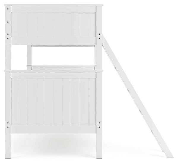 Nextonfort - White - Twin Over Twin Bunk Bed