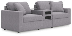 Looking cool and contemporary is great. But when it comes down to it, youâ€™re all about low-maintenance lounging. With the performance fabric on this sectional, cleaning spills is a breeze. Its customizable modular design caters to your ever-changing nee