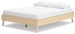 Cabinella - Tan - Queen Platform Bed