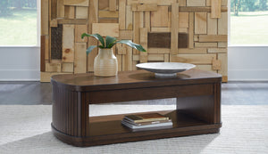  contemporary kinda way. The table-'s spacious lower shelf is ideal for displaying treasures