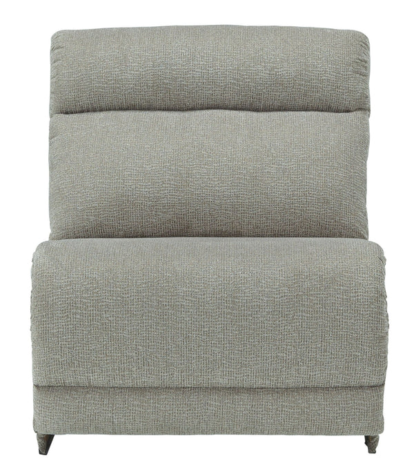 Colleyville - Stone - 4-Piece Power Reclining Sectional With LAF Back Chaise