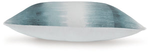 Elonwich - Teal / White - Pillow (Set of 4)
