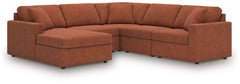 Looking cool and contemporary is great. But when it comes down to it, youâ€™re all about low-maintenance lounging. With the performance fabric on this sectional with chaise, cleaning spills is a breeze. And its customizable modular design caters to your e