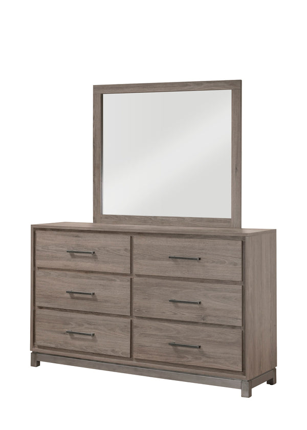 River - Dresser And Mirror - Dark Brown<h4><b>River - Dresser - Light Brown</b></h4> <table width="100%"><colgroup><col style="width: 30%"> <col style="width: 70%"> </colgroup> <tbody> <tr> <td>Dimensions</td> <td> 58.27"L x 16.00"D x 35.98"H</td> </tr> <