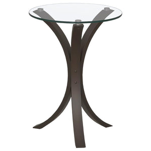  clear tempered glass top