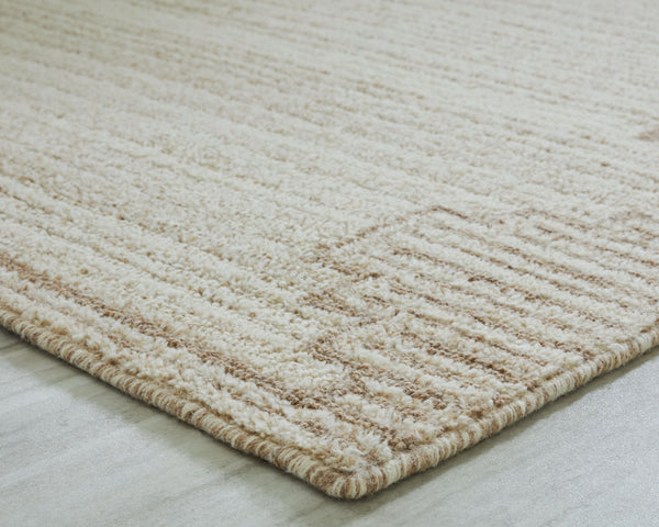  creates a subtly eye-catching look that brings modern elegance to any casual space. Crafted from wool with a ge