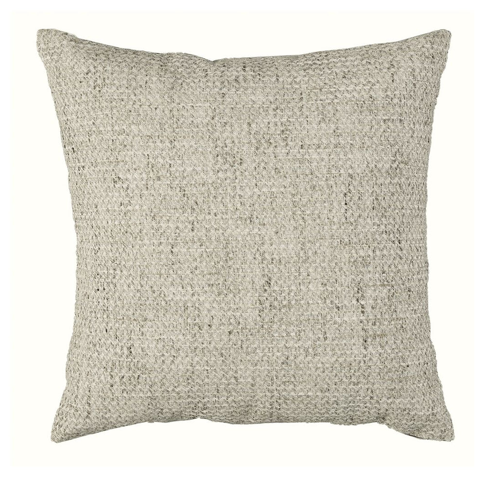 Style, perfectly understated. This woven gray pillow has a simply stunning textural appeal. Place it on a sofa or chair to add a touch of naturally beautiful depth to your decor.<br/><br/><b>Product Features</b><ul><li>Face made of polyester