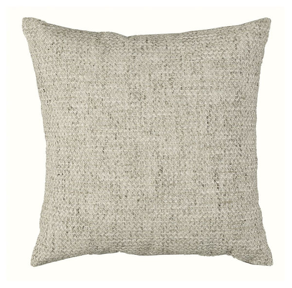 Style, perfectly understated. This woven gray pillow has a simply stunning textural appeal. Place it on a sofa or chair to add a touch of naturally beautiful depth to your decor.<br/><br/><b>Product Features</b><ul><li>Face made of polyester