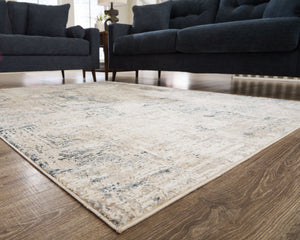 Gentor - Blue / Ivory - Large Rug
