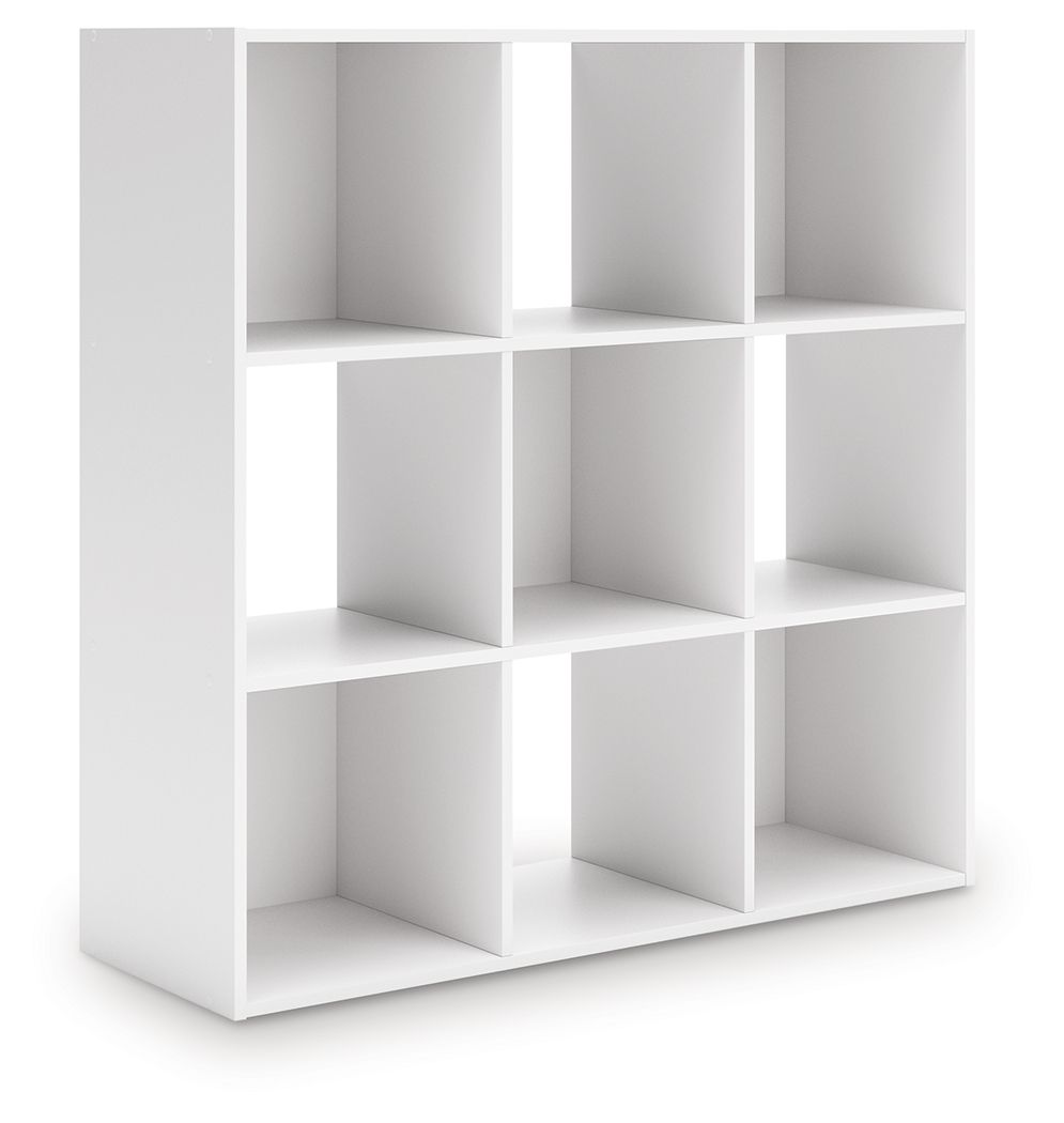 Create the modern bedroom of your dreams. This nine-cube organizer offers a minimal design with maximum style, combining ultra-clean lines with an easy-elegant solid white finish. And its storage cubbies make putting things away a snap.<br/><br/><b>Produc