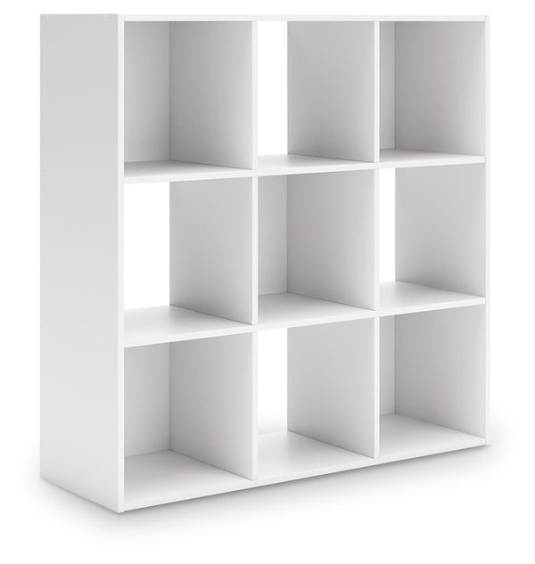 Create the modern bedroom of your dreams. This nine-cube organizer offers a minimal design with maximum style, combining ultra-clean lines with an easy-elegant solid white finish. And its storage cubbies make putting things away a snap.<br/><br/><b>Produc