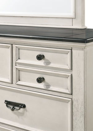  distinguished by its beautifully paneled headboard