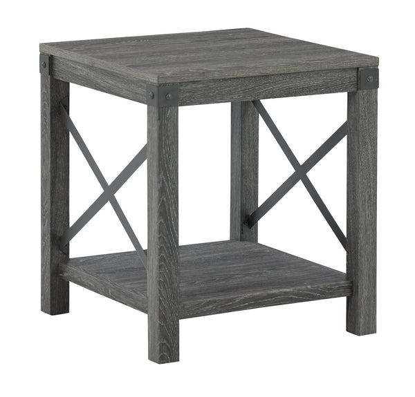 Freedan - Grayish Brown - 3 Pc. - Coffee Table