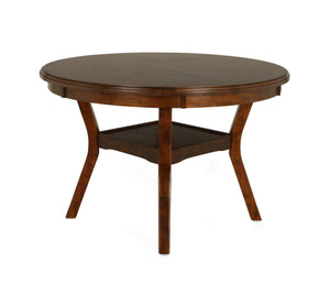 Gia - 5 Piece Round Dining Set - Brown