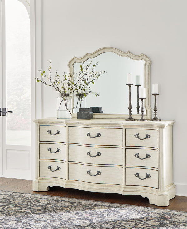 Arlendyne - Antique White - 6 Pc. - Dresser