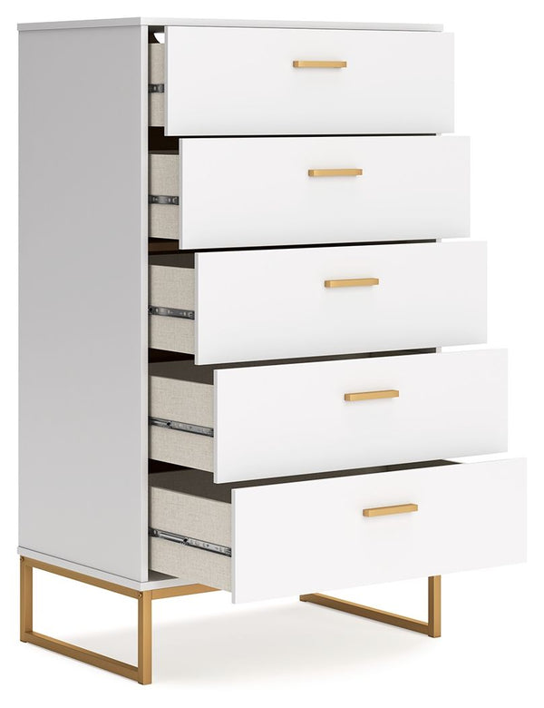 Socalle - Two-Tone - Five Drawer Chest