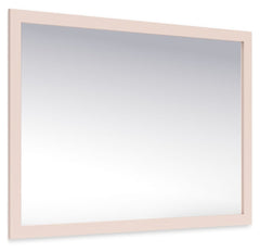 Pretty in pink. This mirror keeps the spirit of your homeâ€™s modern aesthetic while suiting all your young oneâ€™s needs. Its subtle blush finish brings a playful, charming vibe to getting ready for school or bed. Made for her and styled for you, itâ€™s 