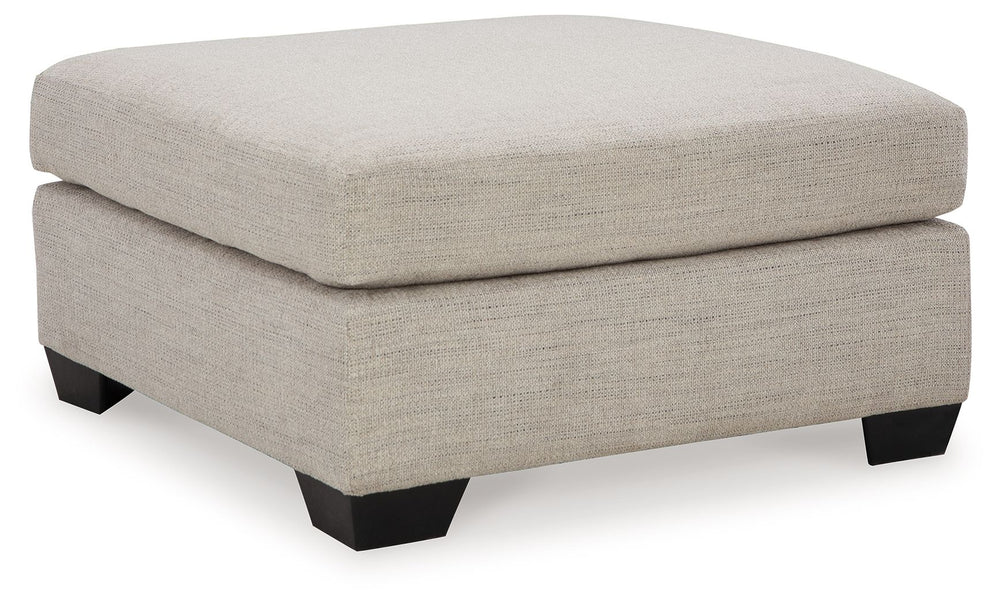 Reliable comfort, reimagined. Suitable for a variety of spaces, this ottoman invites you to say hello to approachable, everyday style. The companion piece expertly balances a classic take on function with contemporary structure. Satisfyingly soft, multi-h