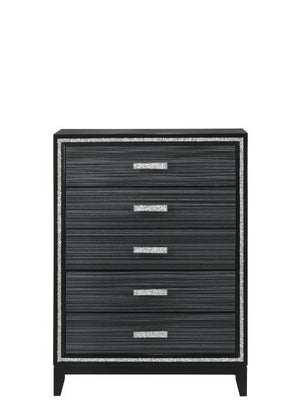 Haiden - Chest - Weathered Black Finish