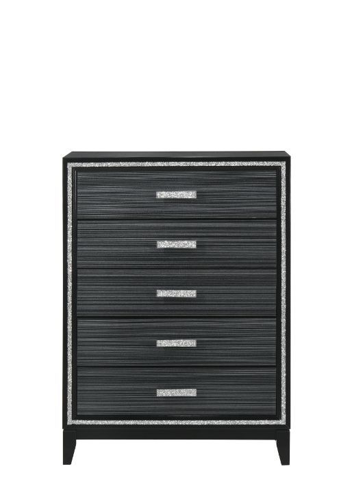Haiden - Chest - Weathered Black Finish