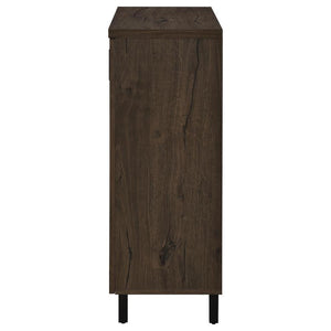 Brixton - 2-Door Entryway Shoe Storage Cabinets - Smoked Oak
