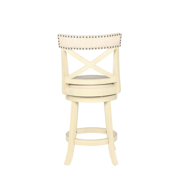 York - Counter Stool - Antique White