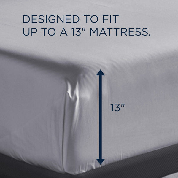  lightweight sheets have been redesigned for an even better fit on your Tempur-Pedic mattress. The fitted sheet 