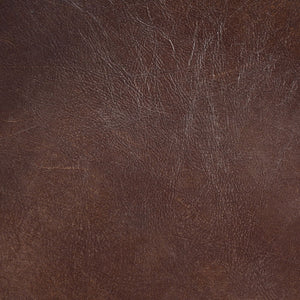  combining with aluminum and leather together to bring you a vintage sensation in the living room. Characterized by shelter arms and retro brown top grain leather