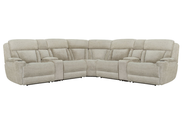For maximum coziness, Dalton is unsurpassed. Its generously scaled design is brought to life in a plush, textural high performance chenille cover while it delivers power motion footrest and headrest functionality. Dalton-'s wide arms feature integrated cu