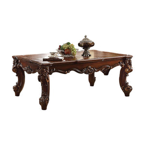 KD, Rectangular Table w/Scrolled Leg (No Shelf/No Drw) â€¢ Top Apron: Scrolled Decor Trim â€¢ Leg: Oversized Scrolled, Polyresin<br/><br/><b>Product Features</b><ul><li>Wooden Top, Scrolled Leg & Apron, Oversized Leg</li><li>Match 53130 SOF, 83130 OCC</li