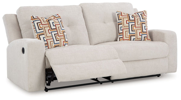 Danum - Stone - 2 Seat Reclining Sofa
