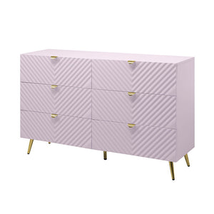 Gaines - Dresser - Pink High