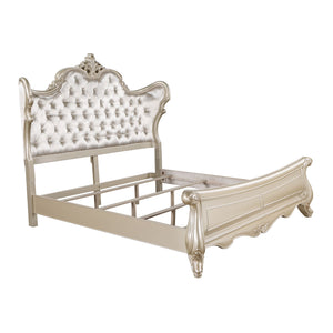 Monique - 5/0 Queen Bed - Champagne
