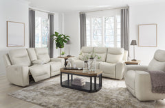 If sleek and modern is your style, this power reclining set is ready to deliver a fresh look in comfort seating. With a plethora of power features and perfectly positioned scoop seating for unparalleled relaxation, this set will be your go-to spot for wat