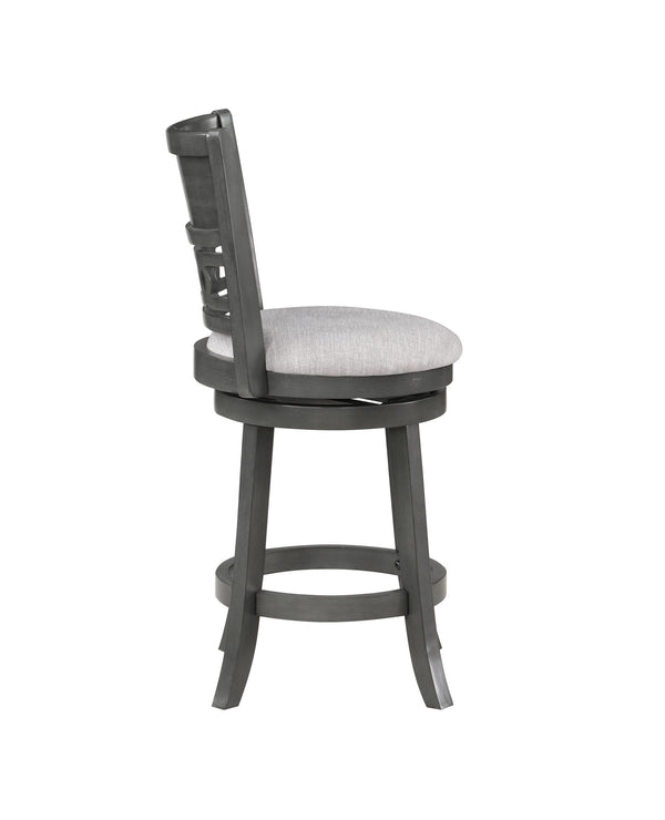 Gia - Swivel Counter Stool - Gray