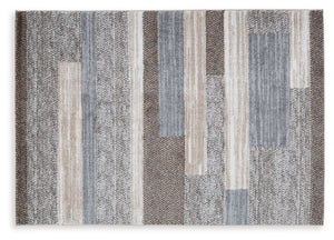 Casually chic in brown, cream and gray, this rug invites warm, welcoming vibes into your space. Its neutral hues expertly pair with a variety of aesthetics, whether your home is minimalist or filled with vibrant pops of color. And the rug-'s timeless stri