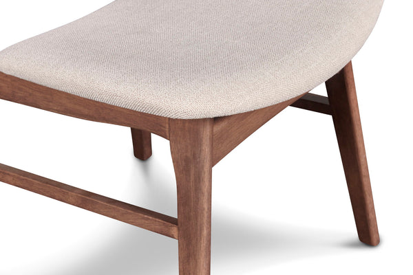 Oscar - Wood Back Chair (Set of 2) - Walnut