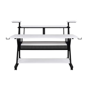 Willow - Music Desk - White & Black Finish