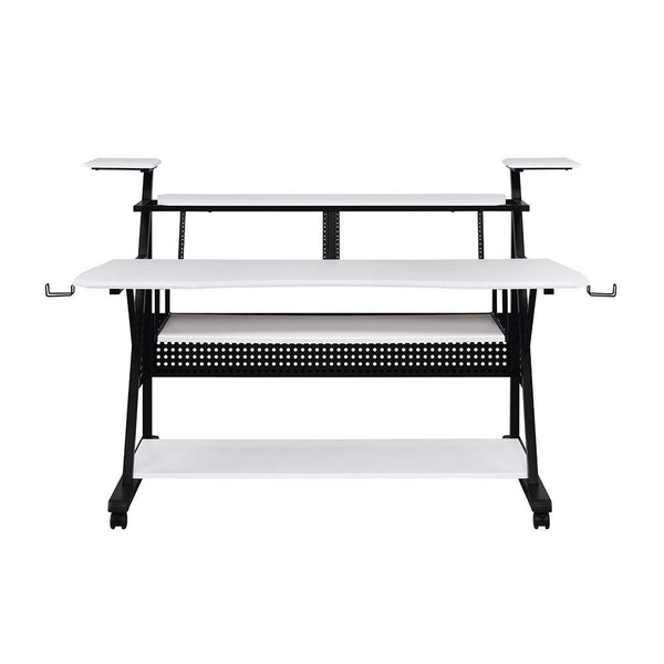 Willow - Music Desk - White & Black Finish