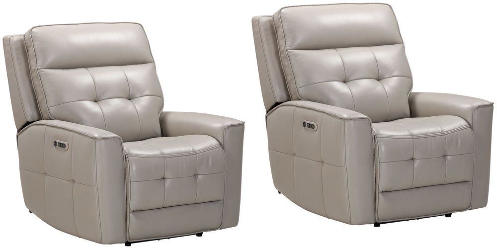 Bring upscale elegance to your living area with the Canterbury Power Zero Gravity Recliner. This gorgeous power seat unit is covered in gorgeous, supple leather with a custom match and adorned with a custom tufted stitch. Luxuriate in ultimate comfort wit