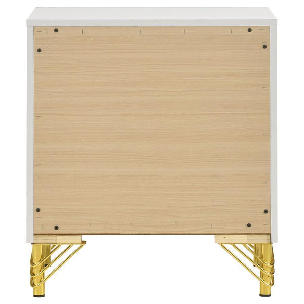 Lucia - 2-Drawer Nightstand - White