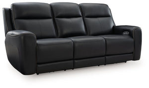 Relax like never before. This power reclining sofa offers the look and feel of leather at a comfortably affordable faux leather price. With chic tailoring and stylish welting, it creates a sophisticated presence and makes a lasting impression. When you-'r
