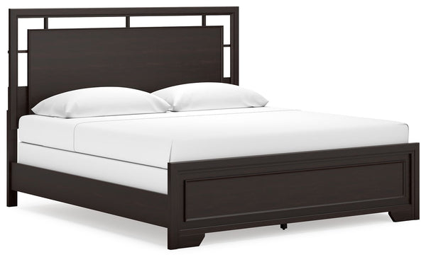 Covetown - Dark Brown - 4 Pc. - Dresser