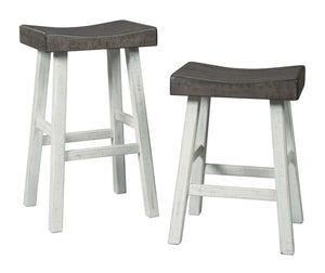 Glosco - White - Stool (Set of 2)