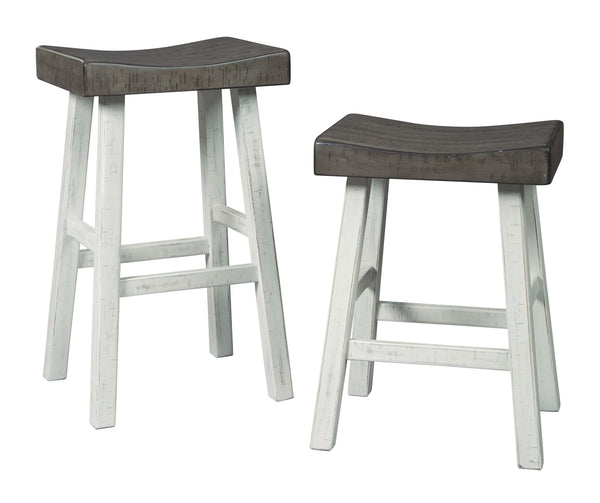 Glosco - White - Stool (Set of 2)