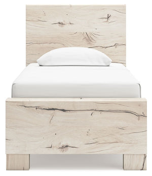 Lawroy - Light Natural - Twin Panel Bed