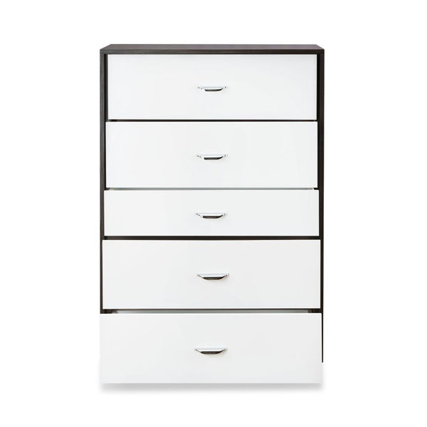  the raw wood texture enhances this dresser-'s sleek style and the drawers provide plenty of storage space for