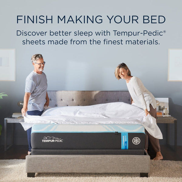 Linens - Tempur Classic Cotton Sheet Set - Sandstone - Split King